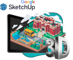 Google SketchUp - Школа программирования для детей, компьютерные курсы для школьников, начинающих и подростков - KIBERone г. Нижний Новгород