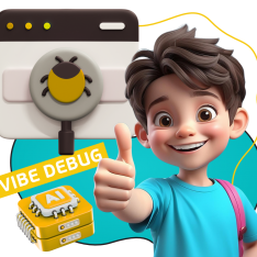 Тестирование & Vibe Debug. Охотники за багами - КИБЕРшкола программирования для детей, компьютерные курсы для школьников, начинающих и подростков - KIBERone г. Нижний Новгород