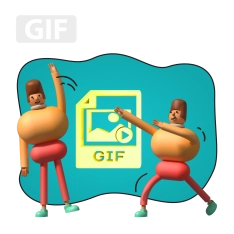 Gif-анимация - КИБЕРшкола программирования для детей, компьютерные курсы для школьников, начинающих и подростков - KIBERone г. Нижний Новгород
