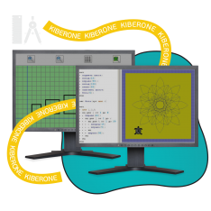 Исполнители чертежник и черепашка - КИБЕРшкола программирования для детей, компьютерные курсы для школьников, начинающих и подростков - KIBERone г. Нижний Новгород