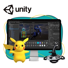 Мир игр на Unity 2D на популярном движке + AI-помощники - КИБЕРшкола программирования для детей, компьютерные курсы для школьников, начинающих и подростков - KIBERone г. Нижний Новгород