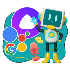 Голосовой помощник Алиса - КИБЕРшкола программирования для детей, компьютерные курсы для школьников, начинающих и подростков - KIBERone г. Нижний Новгород