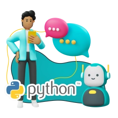 Умный чат-бот на Python на Telegram - КИБЕРшкола программирования для детей, компьютерные курсы для школьников, начинающих и подростков - KIBERone г. Нижний Новгород