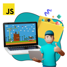 Программирование на JavaScript. Учимся создавать игры! - КИБЕРшкола программирования для детей, компьютерные курсы для школьников, начинающих и подростков - KIBERone г. Нижний Новгород